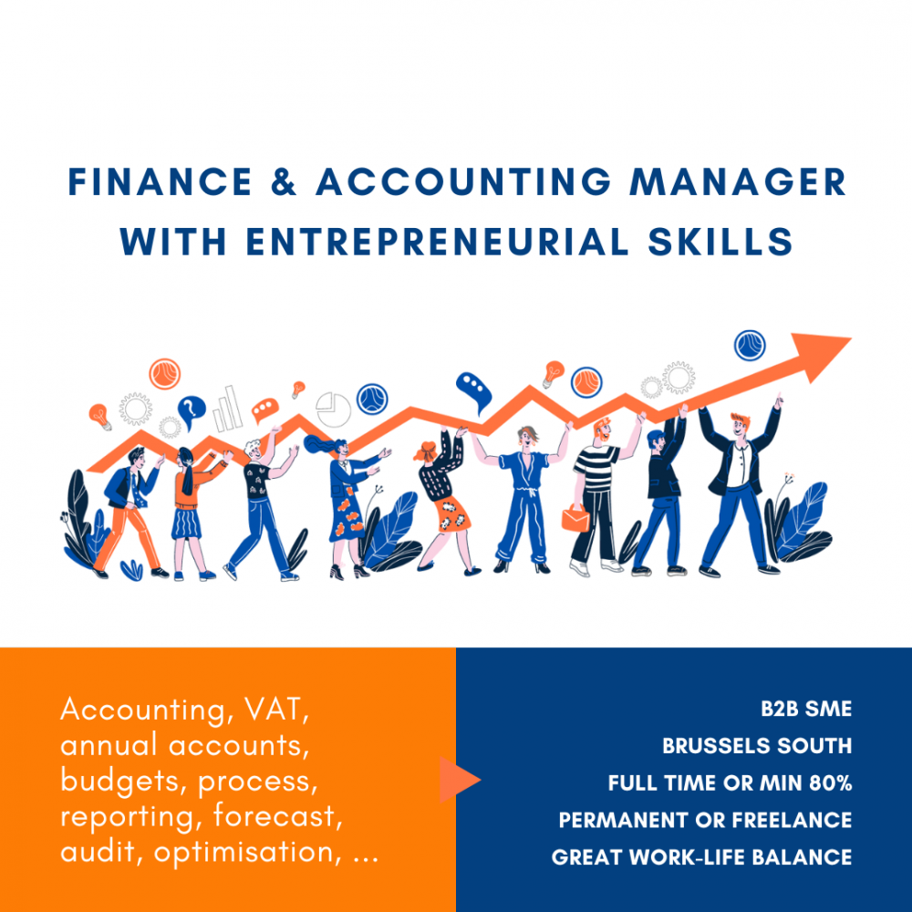 Finance & Accounting Manager with entrepreneurial skills